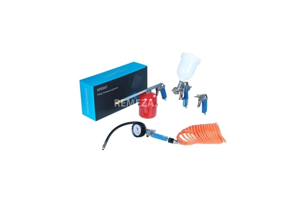 Набор пневмоинструмента 5 предм NORDBERG NP05KIT