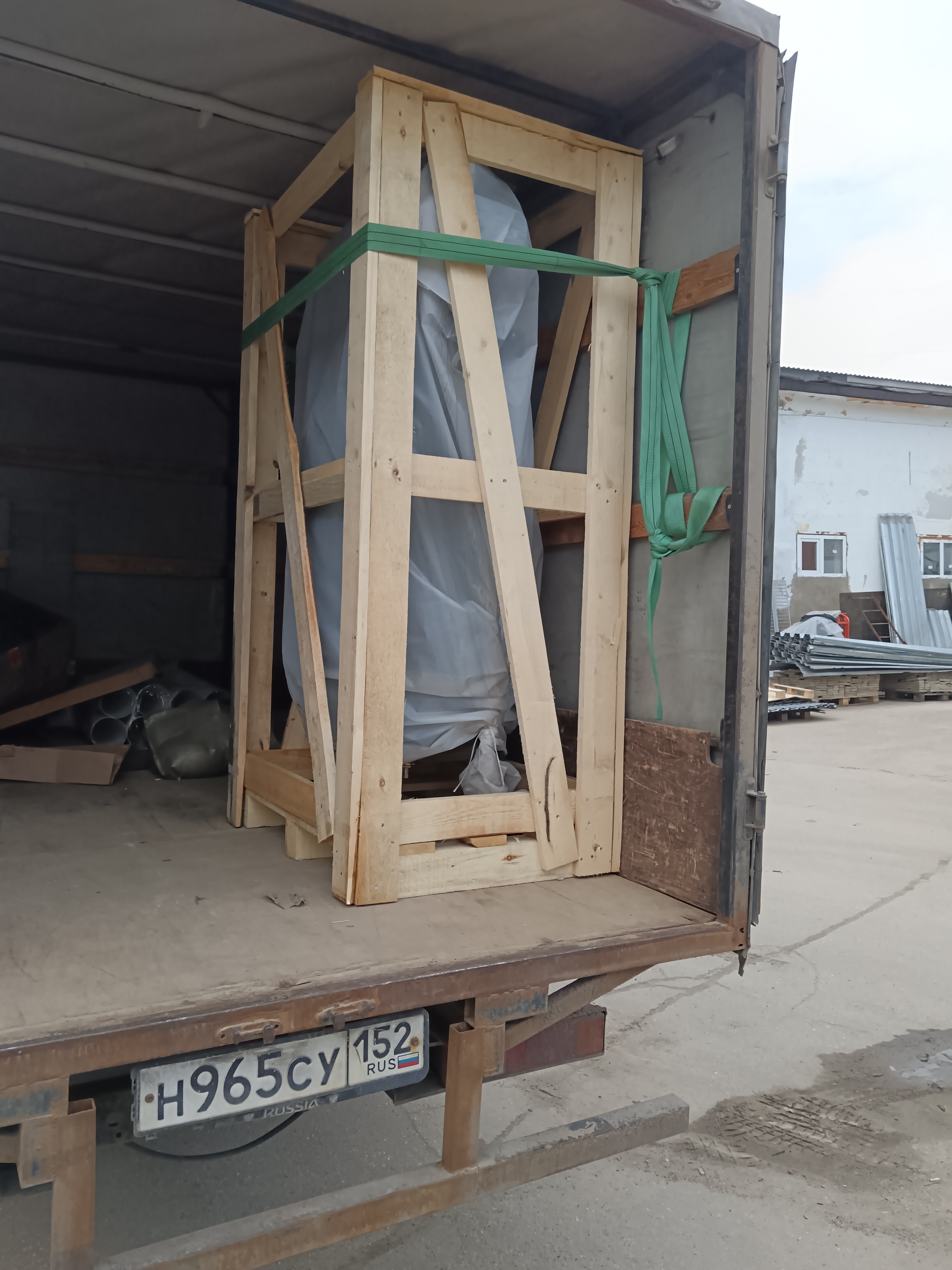 Отгрузка компрессора Remeza СБ4/Ф-270.LB75 B в г. Нижний Новгород