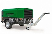 Дизельный компрессор Zammer 5.5/07-WR ( на шасси с регулируемым дышлом)