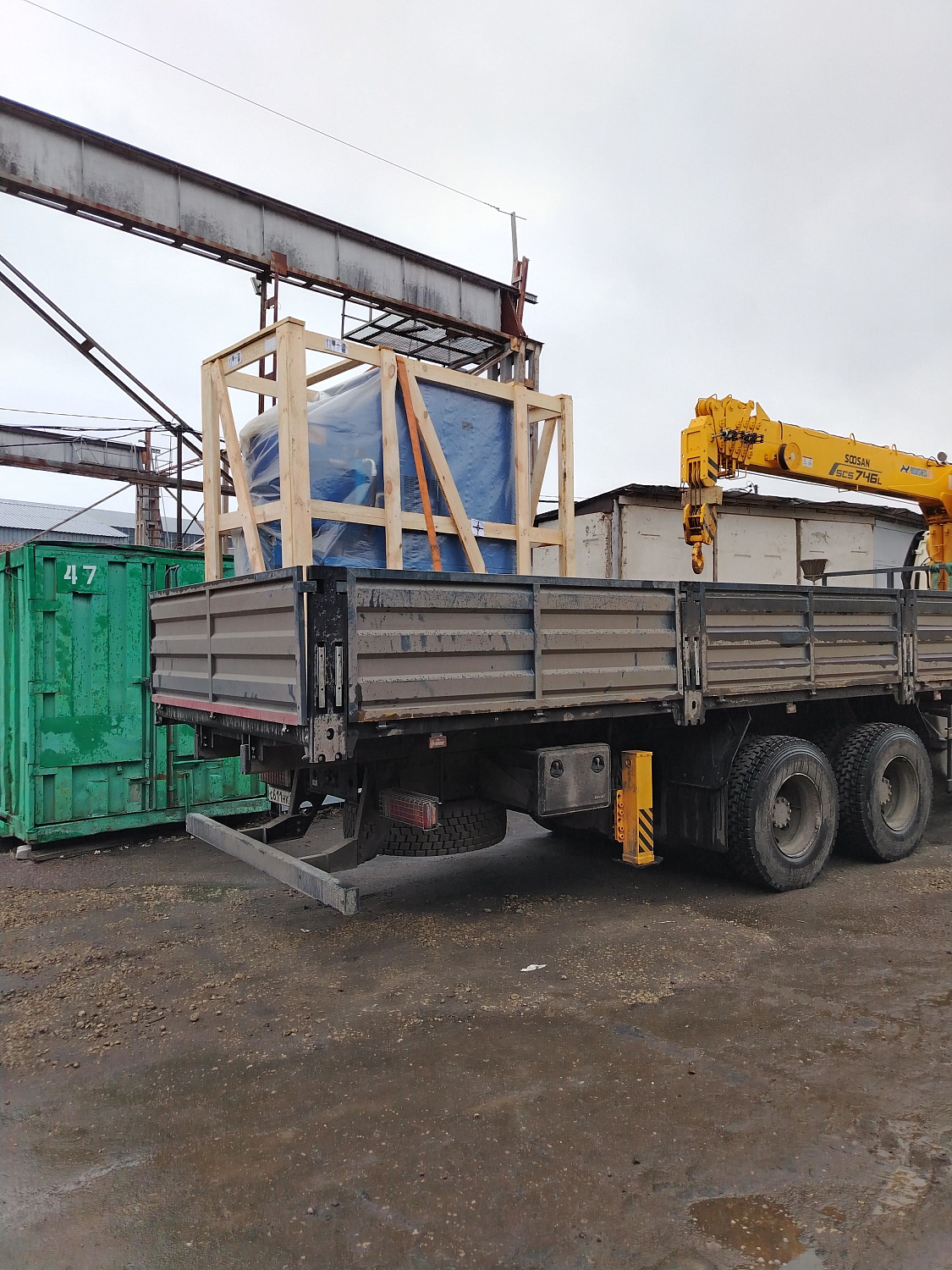 Отгрузка винтового компрессора Zammer SKTG22V-20-470/O2 в г. Воронеж